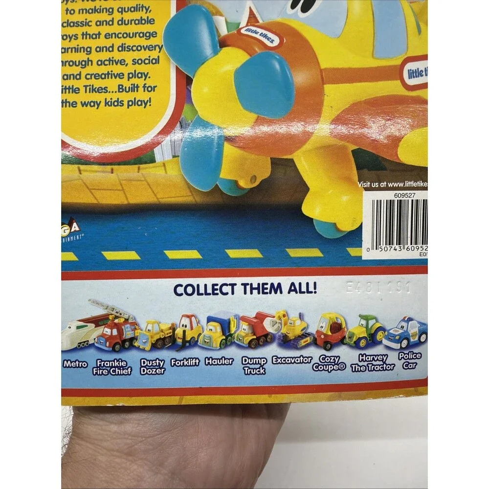 Little Tikes Sky The Airplane Diecast Vehicle Toy 2+ Years 3-4 Years Preschool